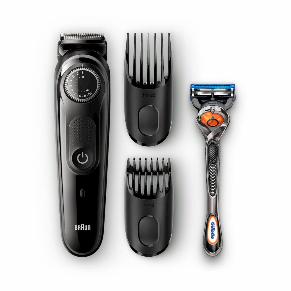 recortadora de barba braun bt5042