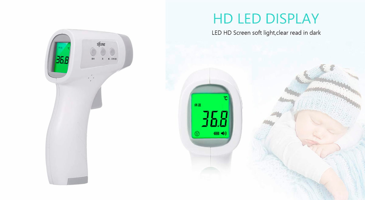 Termómetro de frente Owsoo